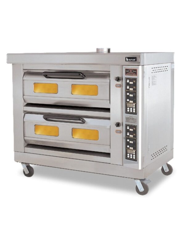 Butler Double Deck Gas oven with Steam GFO-2D-4C