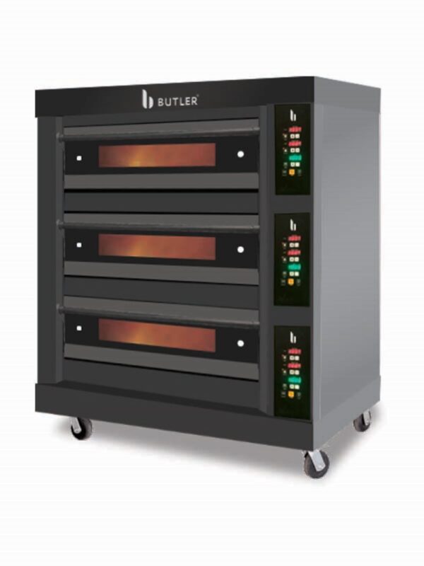 Butler Black Italia Three Deck Oven EDO-3D-6T